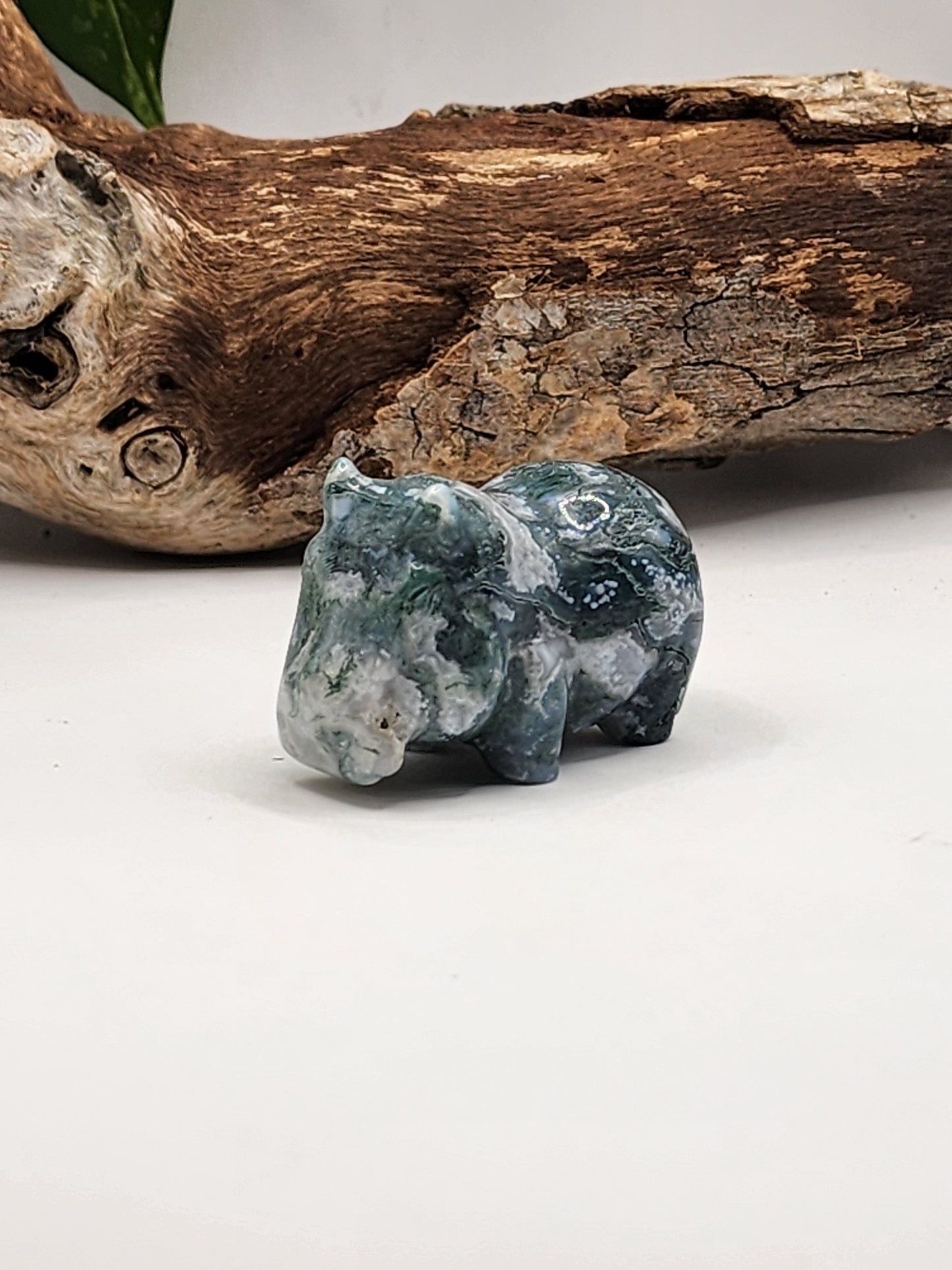 Small Hippopotamus Carving