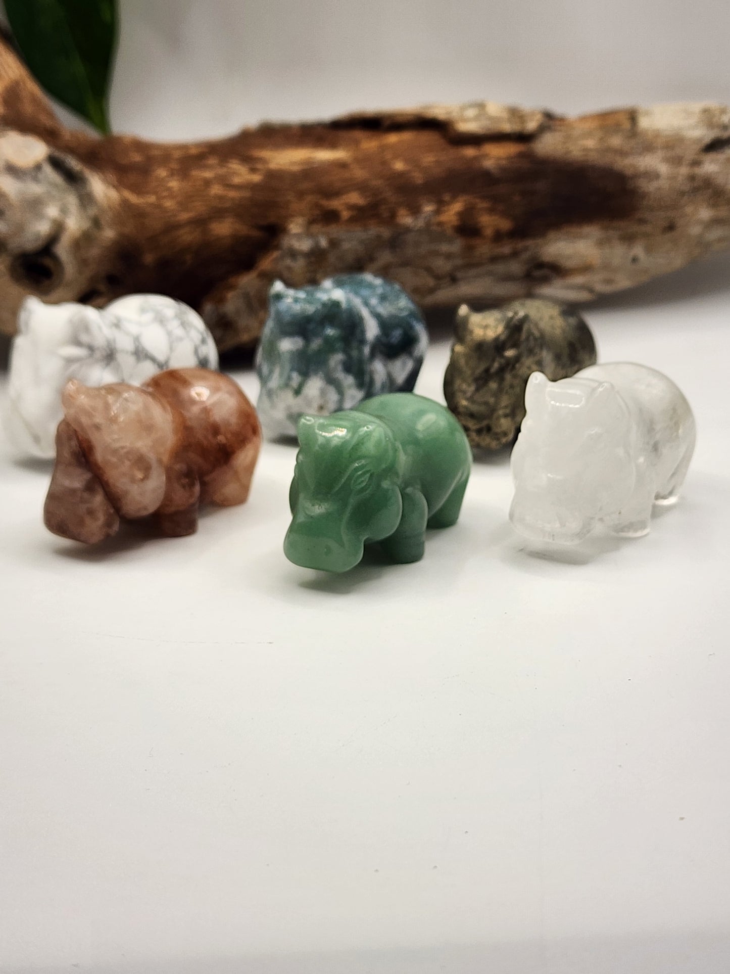 Small Hippopotamus Carving