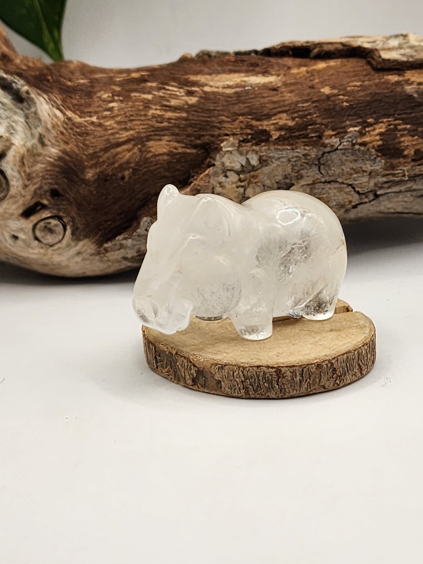 Small Hippopotamus Carving