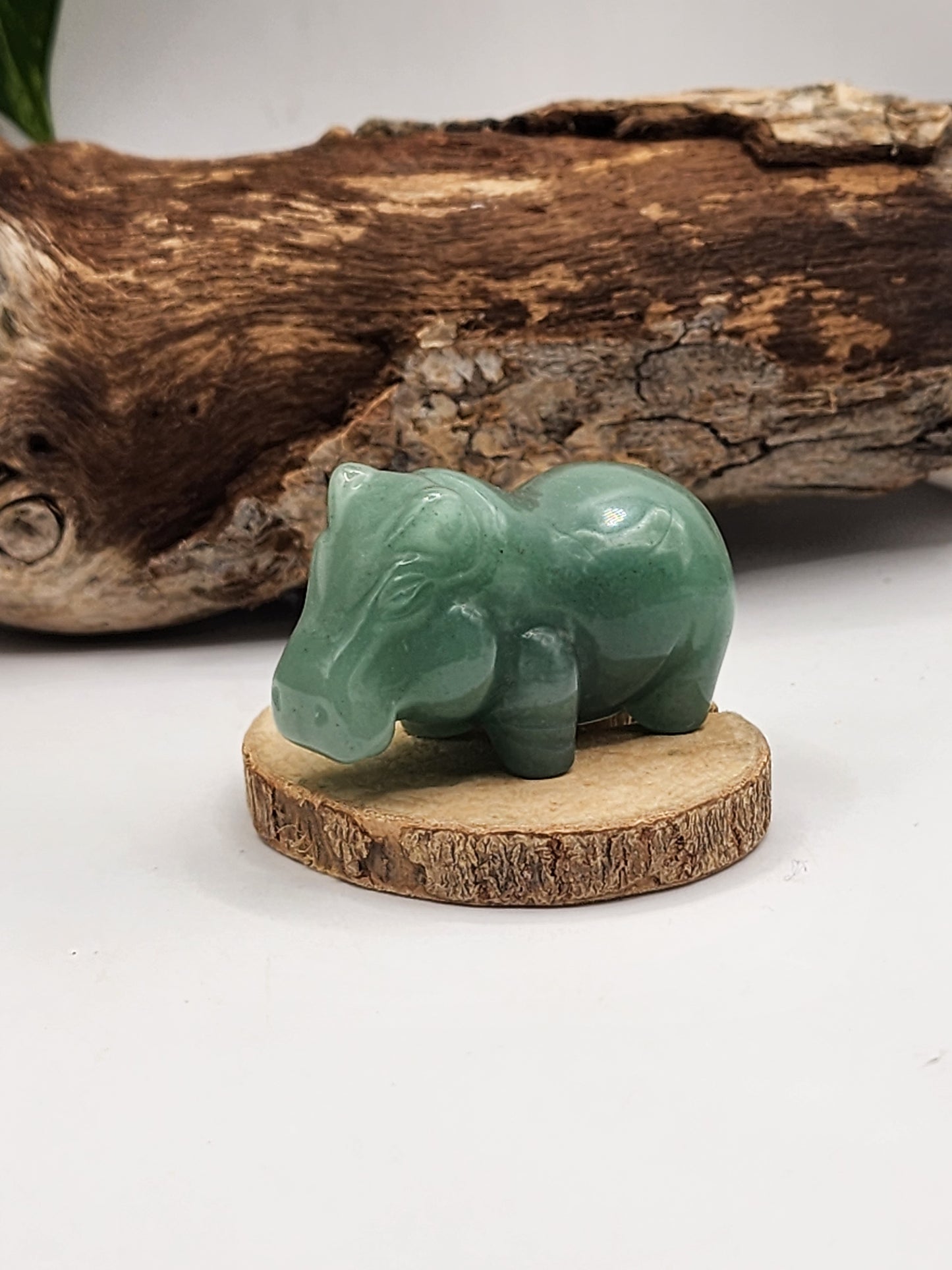 Small Hippopotamus Carving