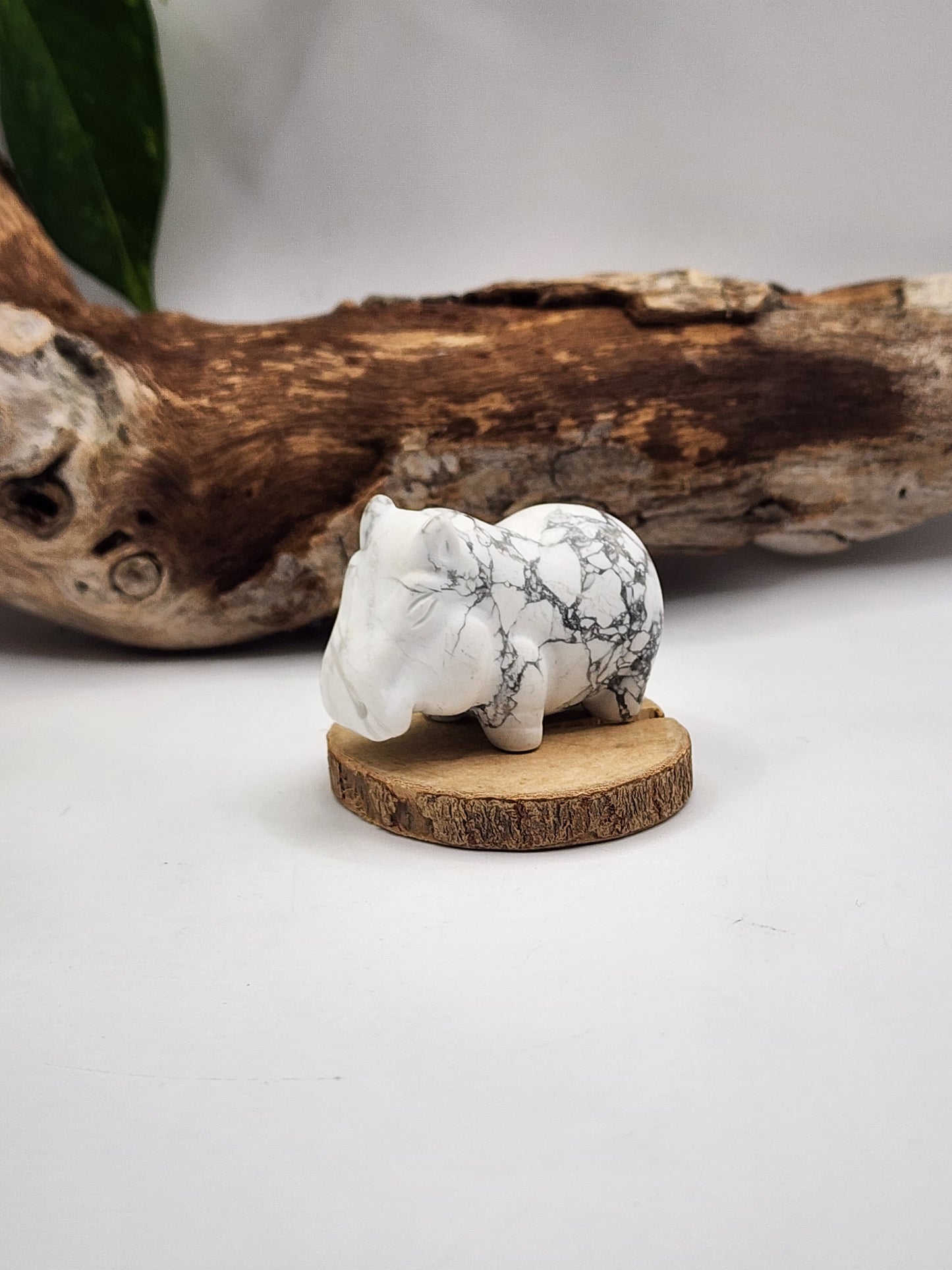 Small Hippopotamus Carving