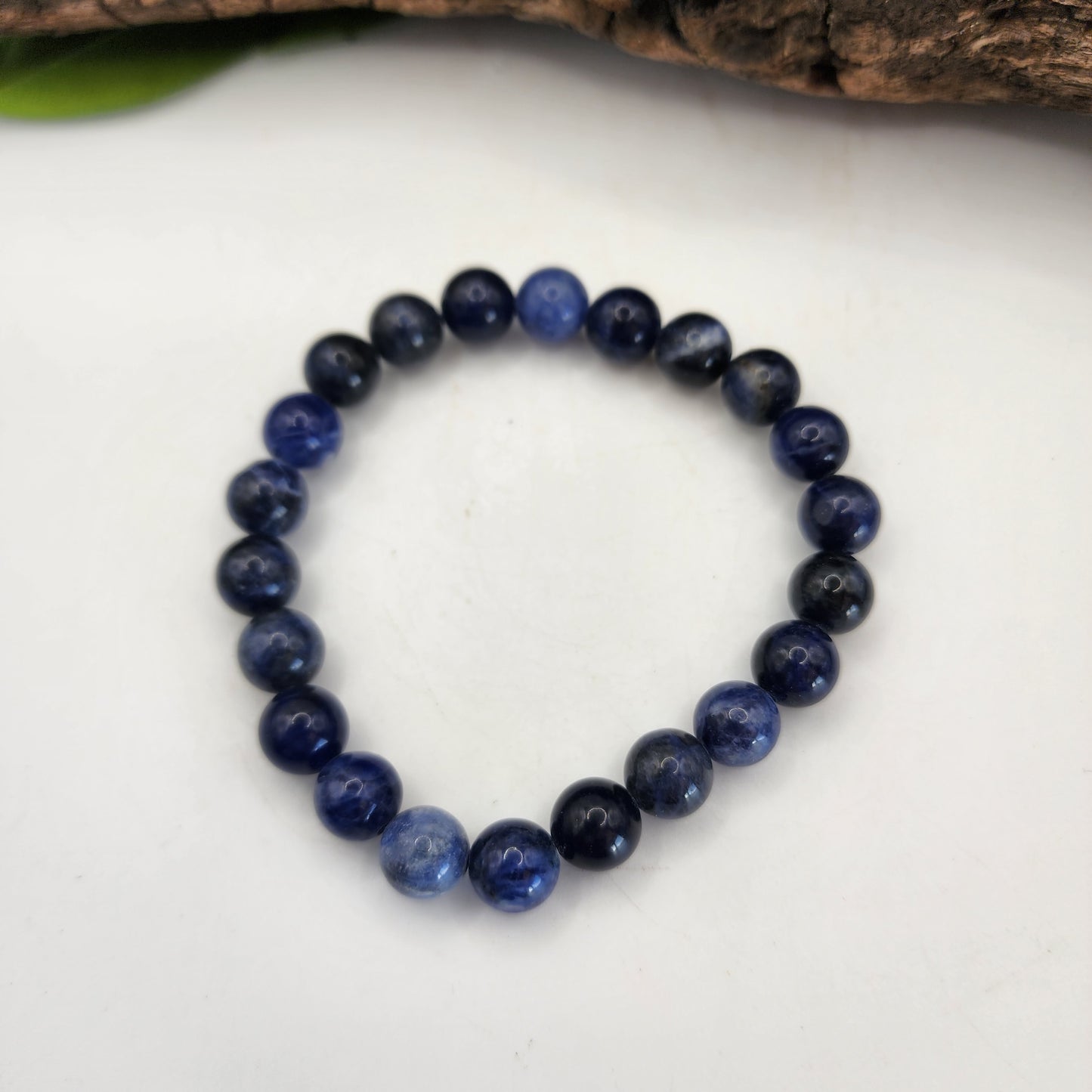 Sodalite 8mm Bead Bracelet