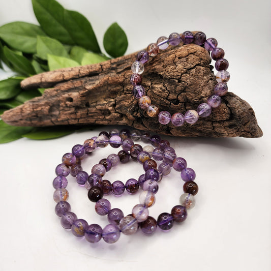 Garden Amethyst 8mm Bead Bracelet