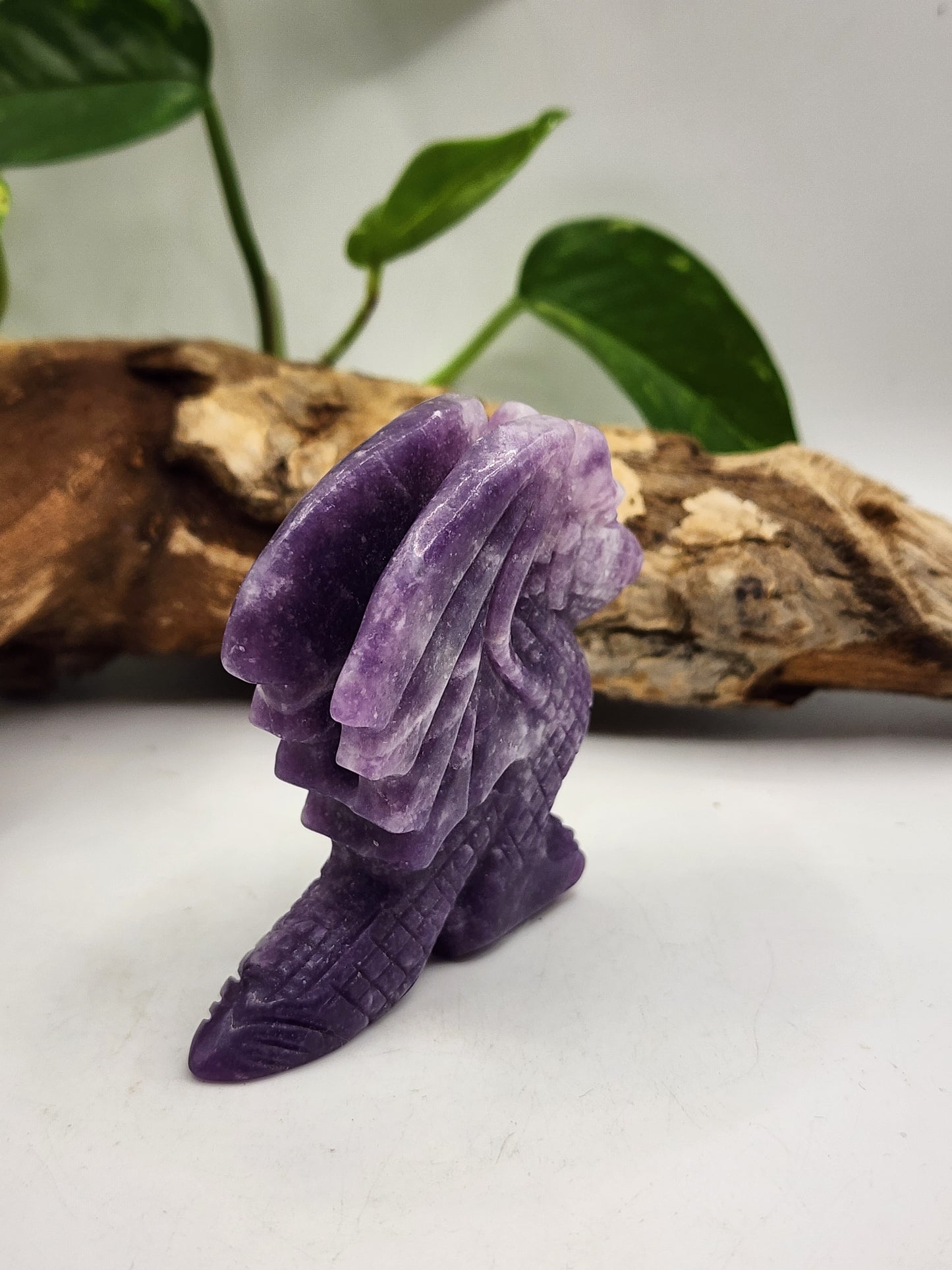 Lepidolite Dragon