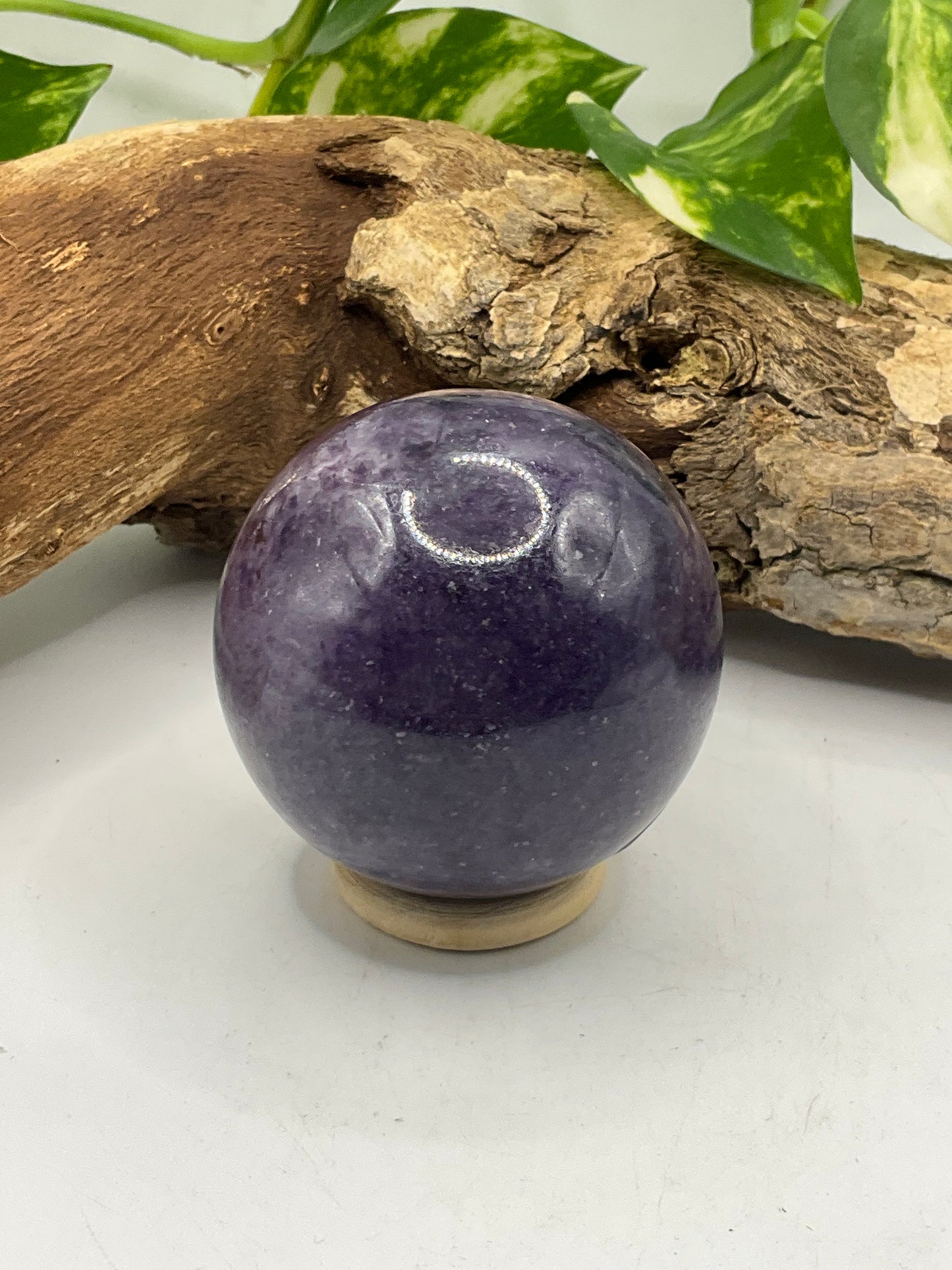 Lepidolite Sphere LS02