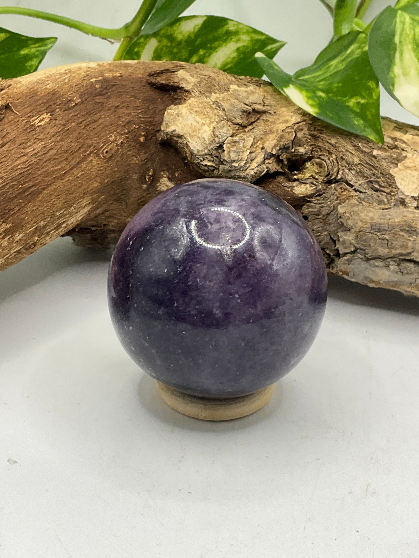 Lepidolite Sphere LS02