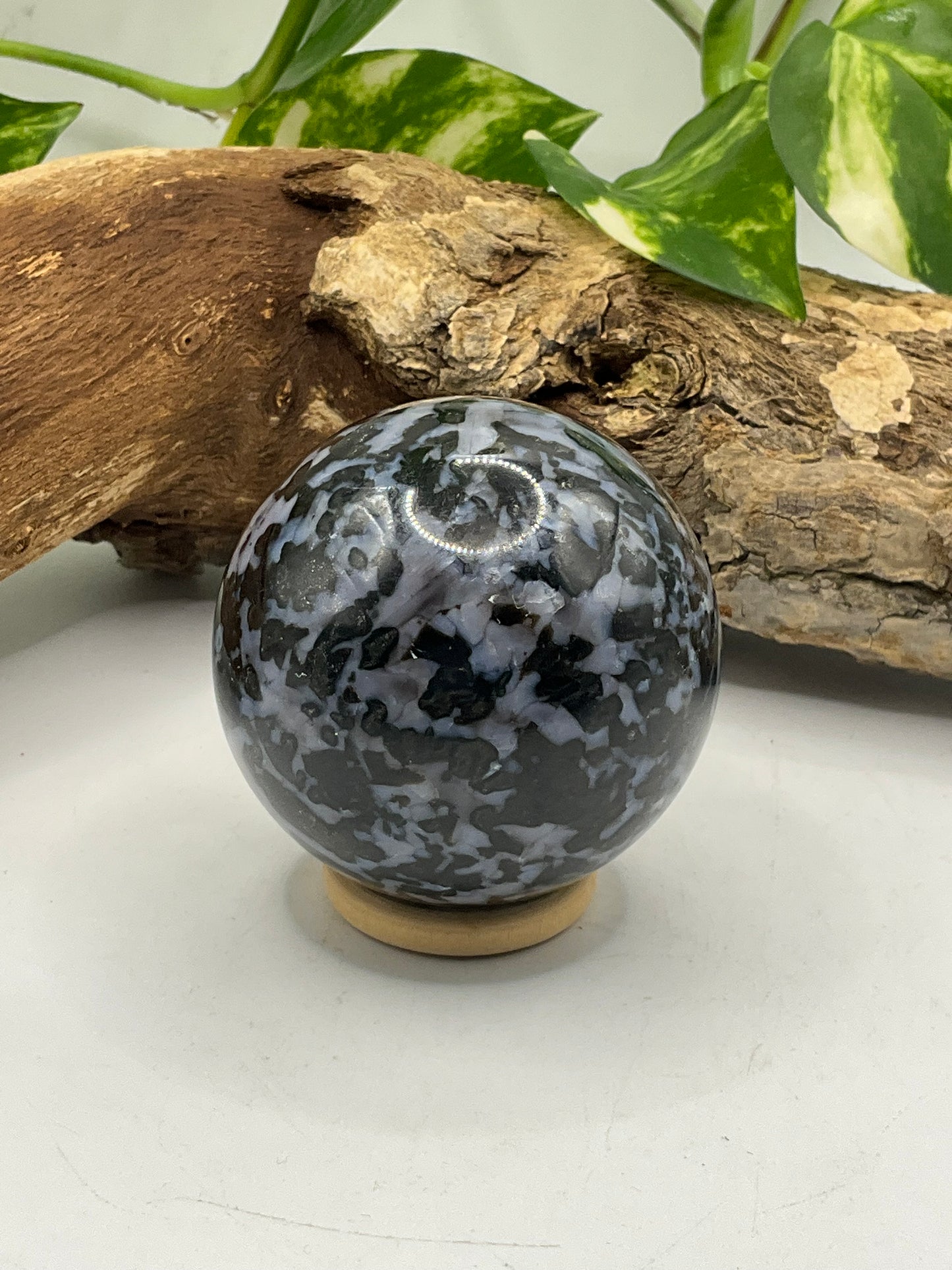 Indigo Gabbro Sphere 01