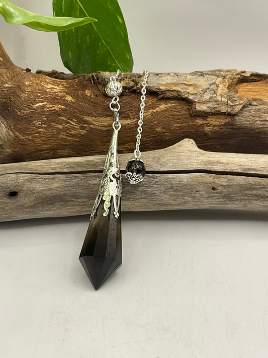 Smoky Quartz Pendulum