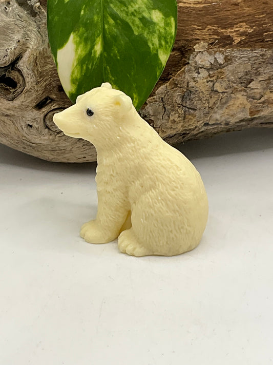 Nut Ivory Small Polar Bear