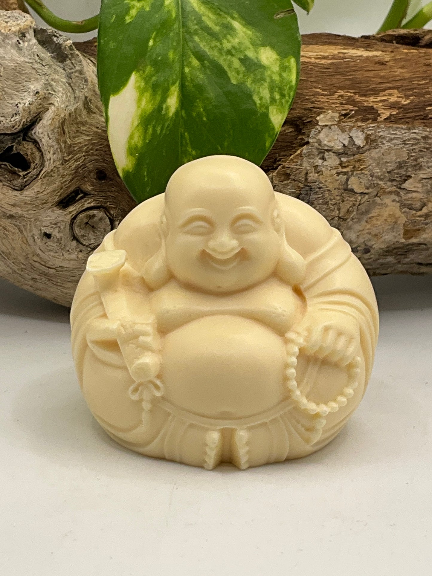 Nut Ivory Happy Buddha