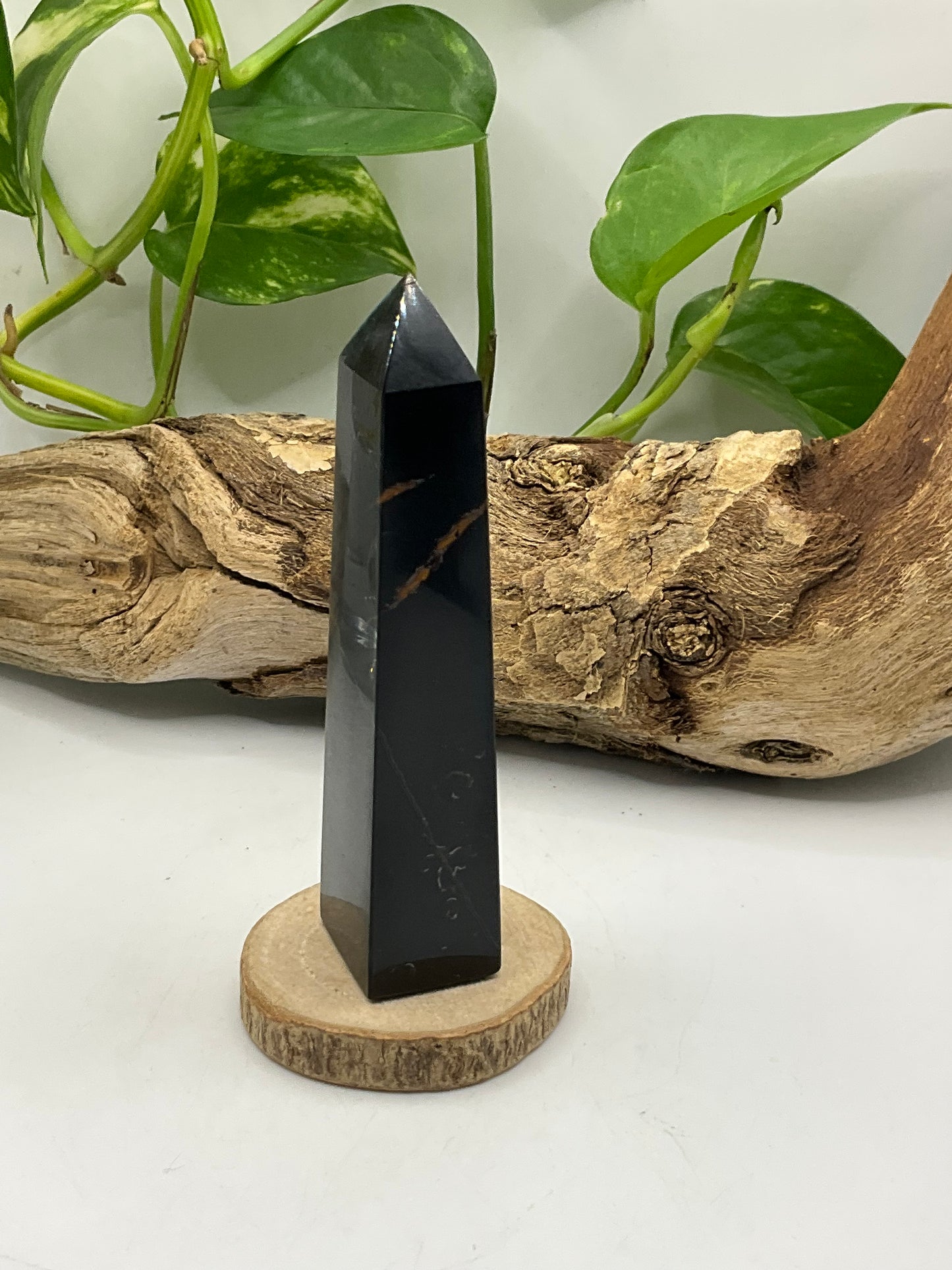 Blue Tiger Eye Obelisk