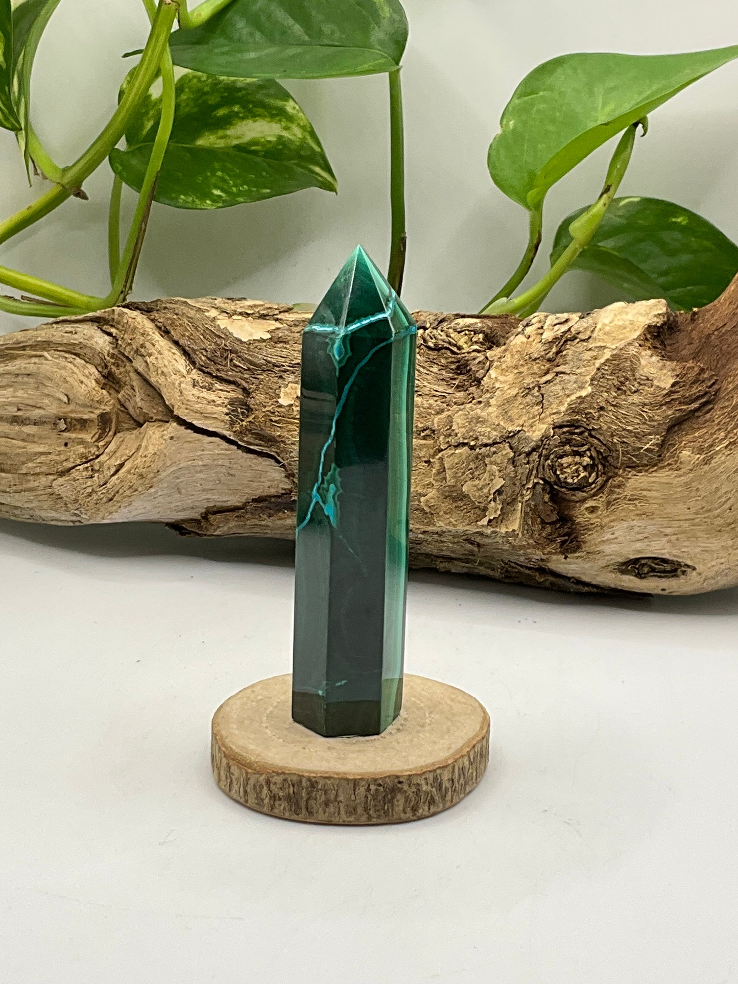 Malachite / Chrysocolla Point