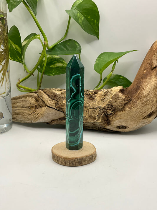 Malachite / Chrysocolla Point