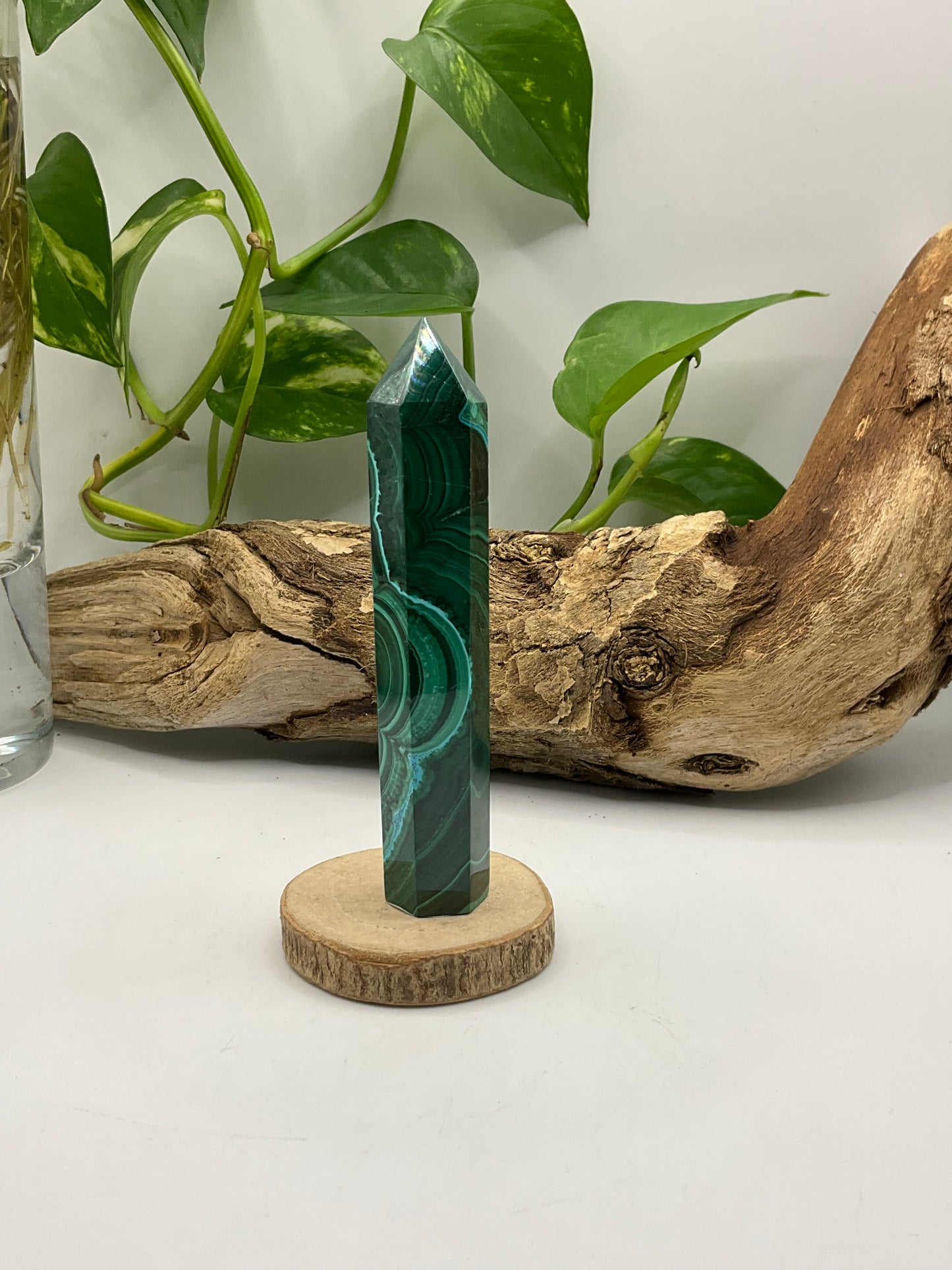 Malachite / Chrysocolla Point