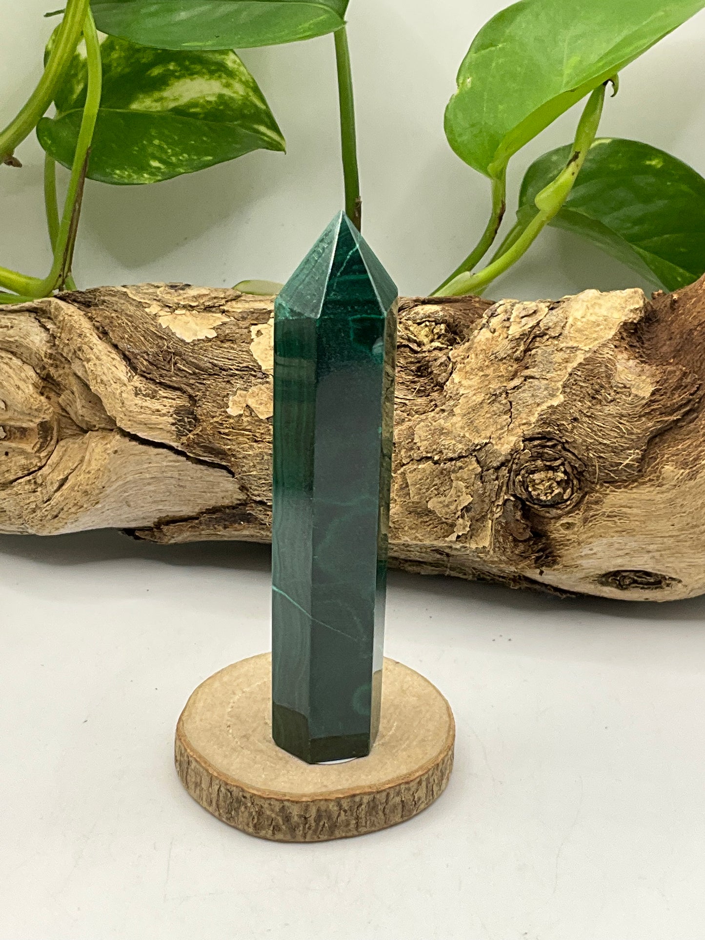 Malachite / Chrysocolla Point