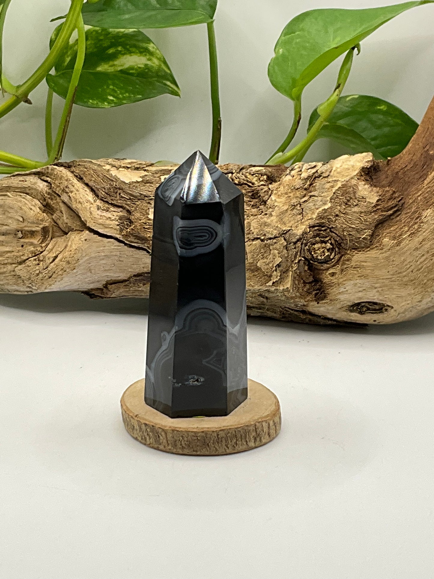 Black Sardonyx Point