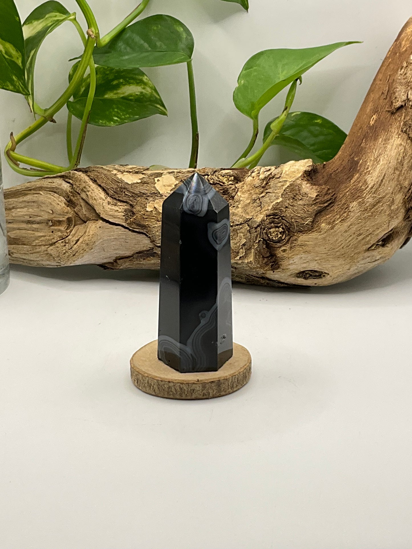 Black Sardonyx Point