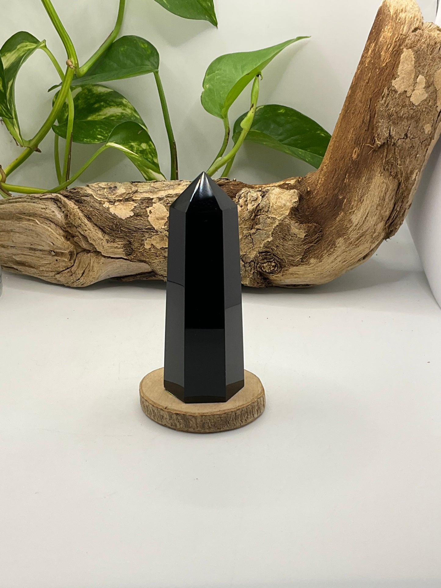 Black Obsidian Point