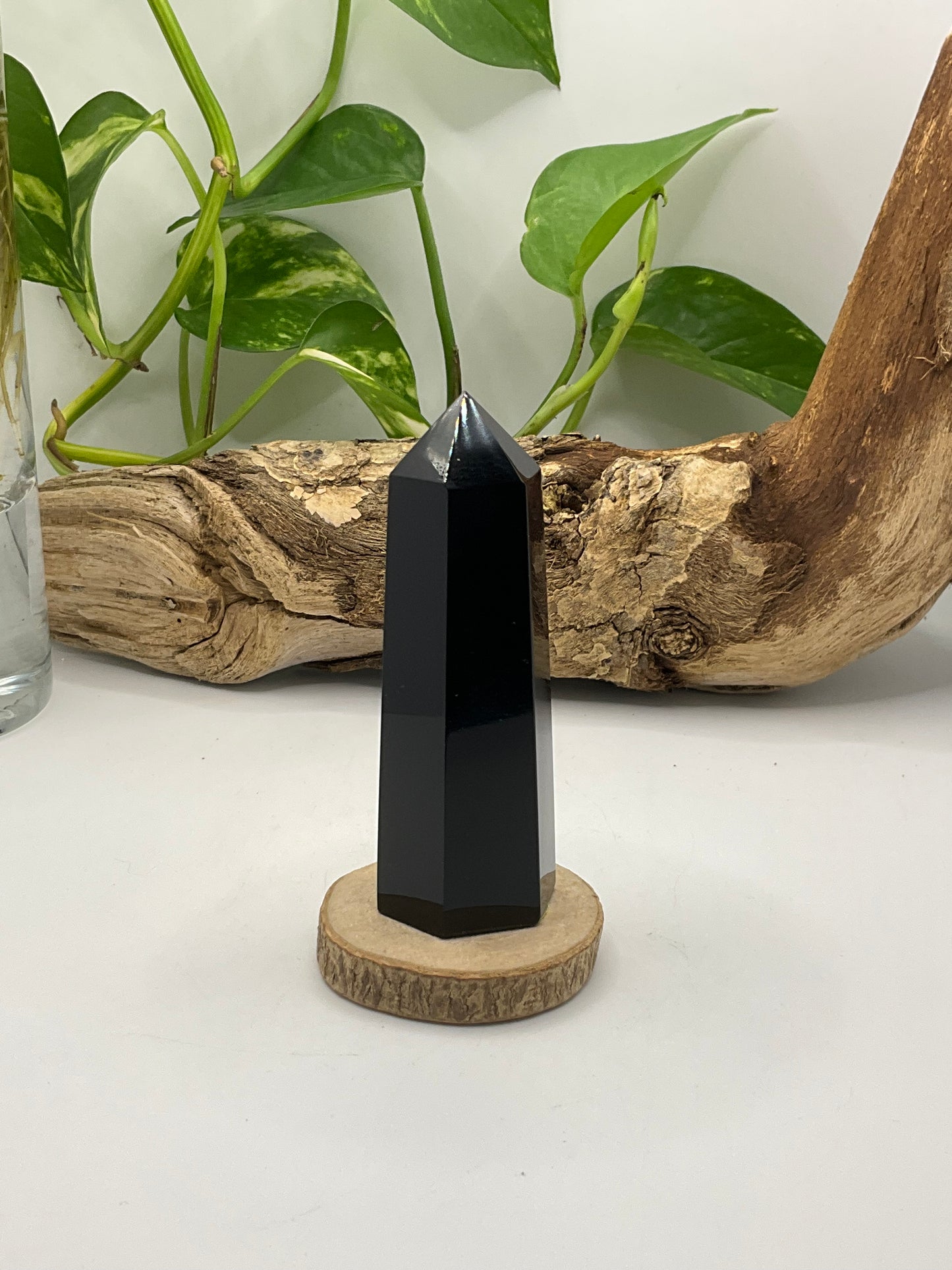 Black Obsidian Point