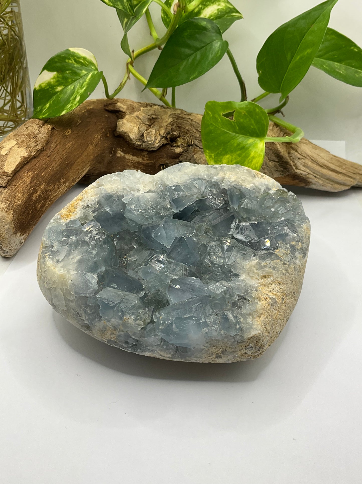 Celestite Heart Geode