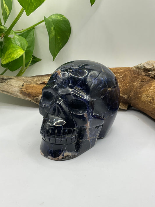 Sodalite Skull