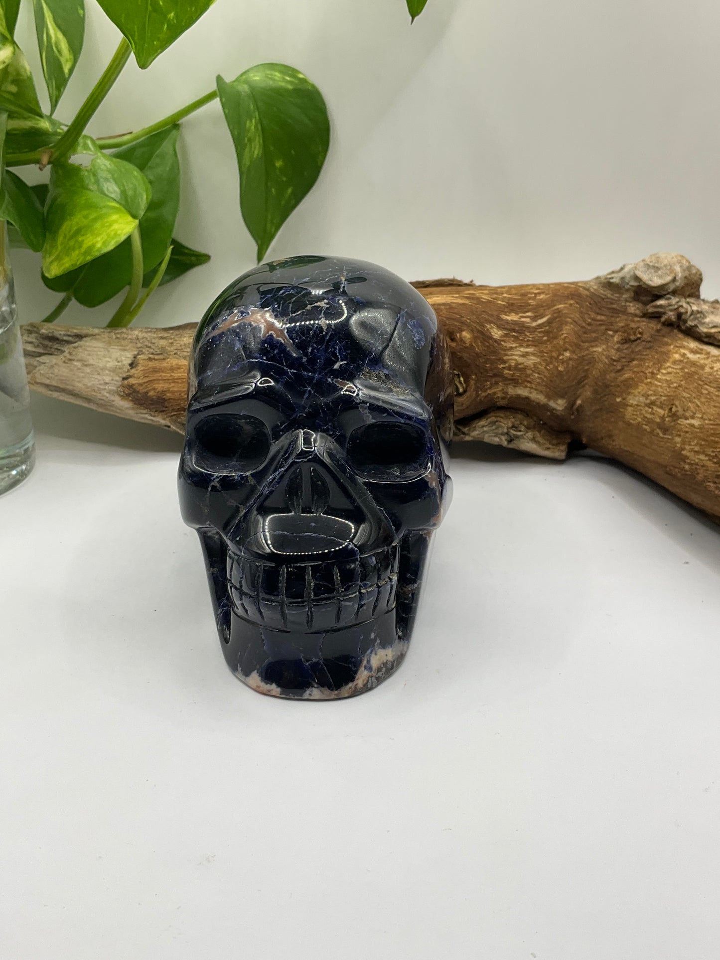 Sodalite Skull