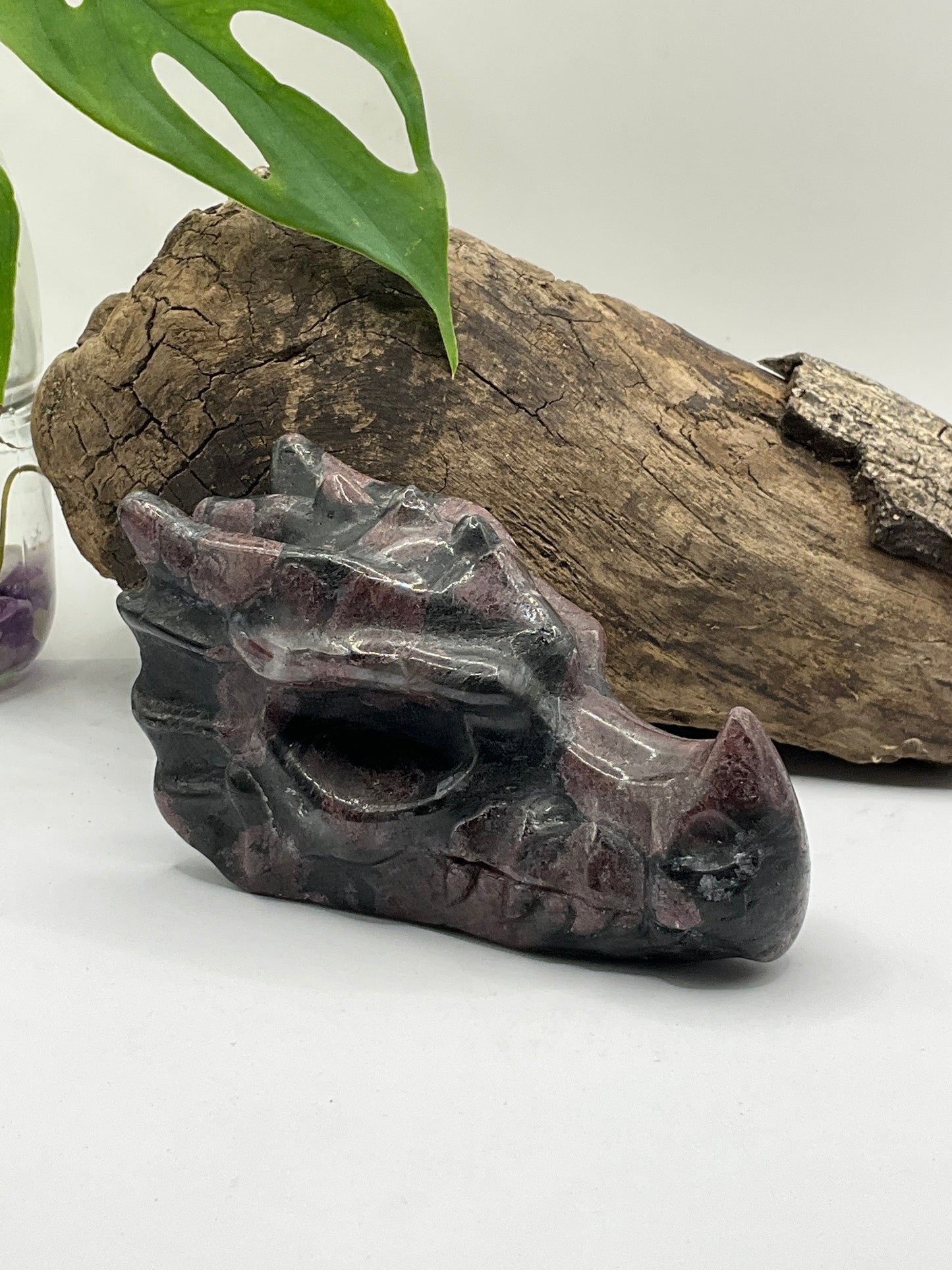 Garnet Dragon Head