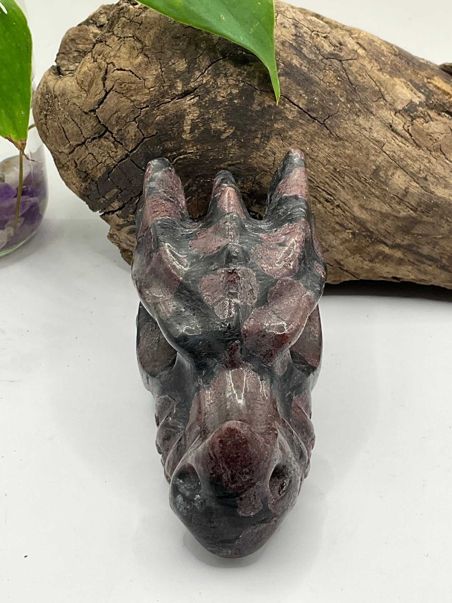 Garnet Dragon Head