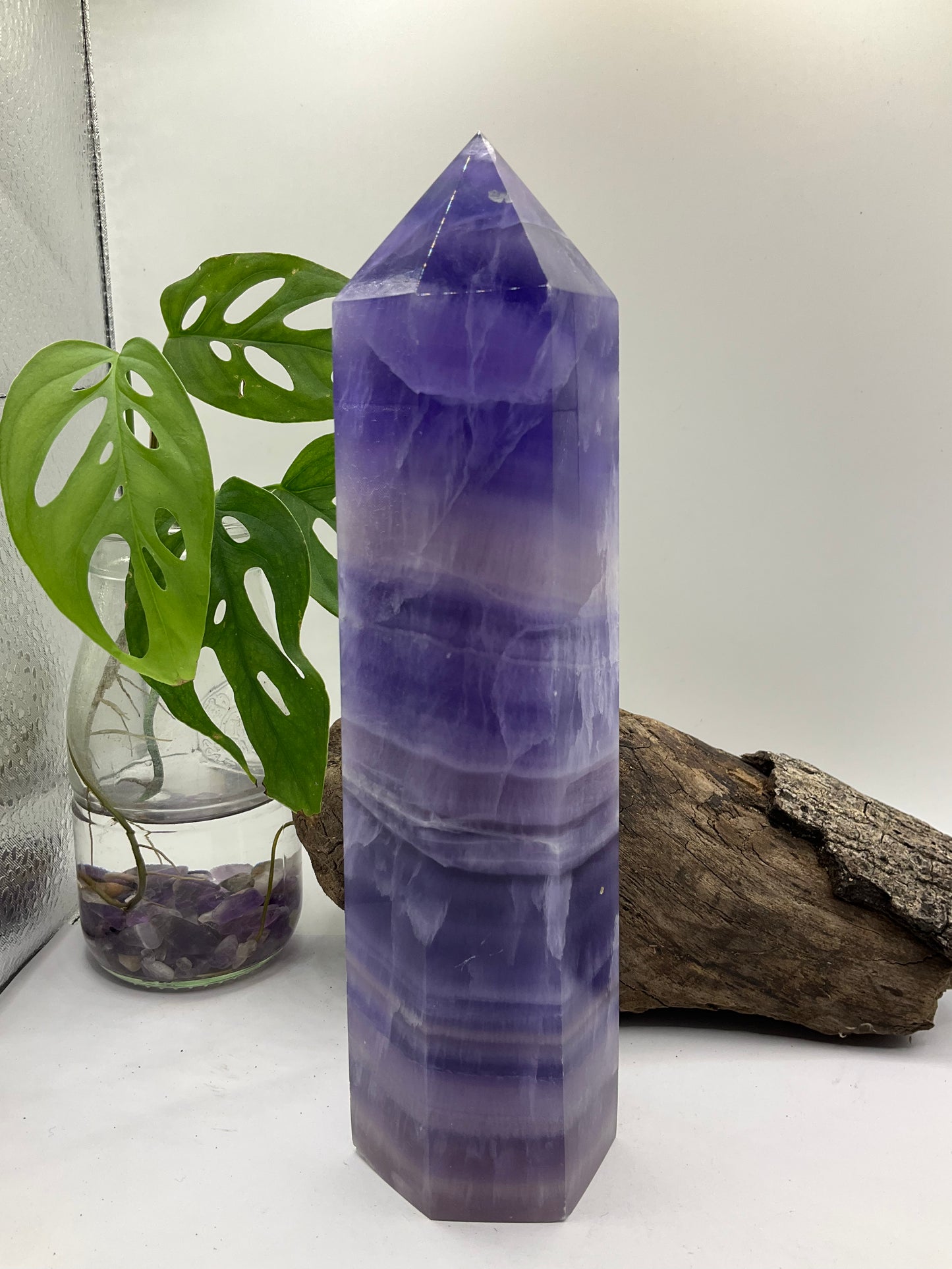 Purple Fluorite Tower