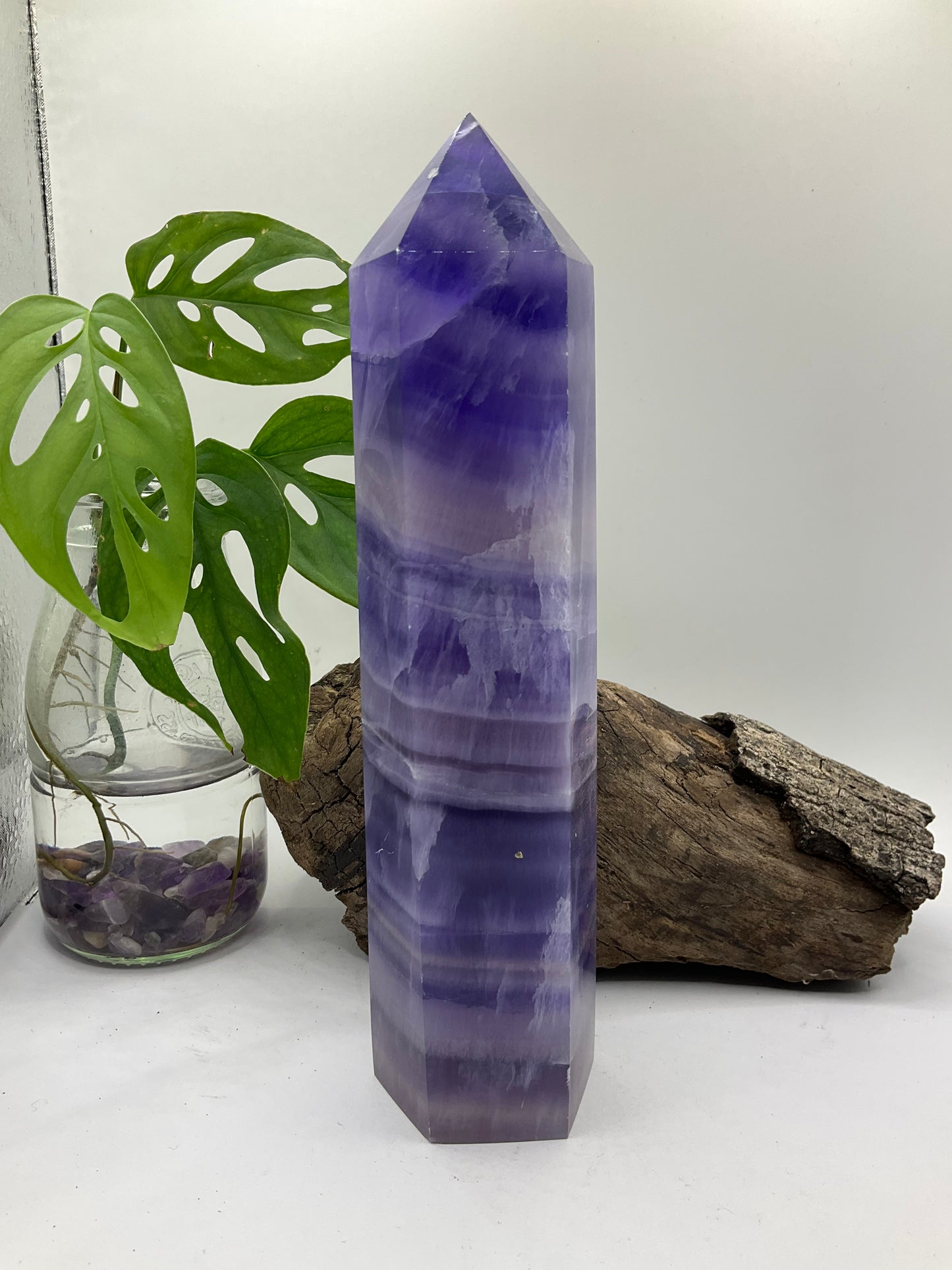 Purple Fluorite Tower