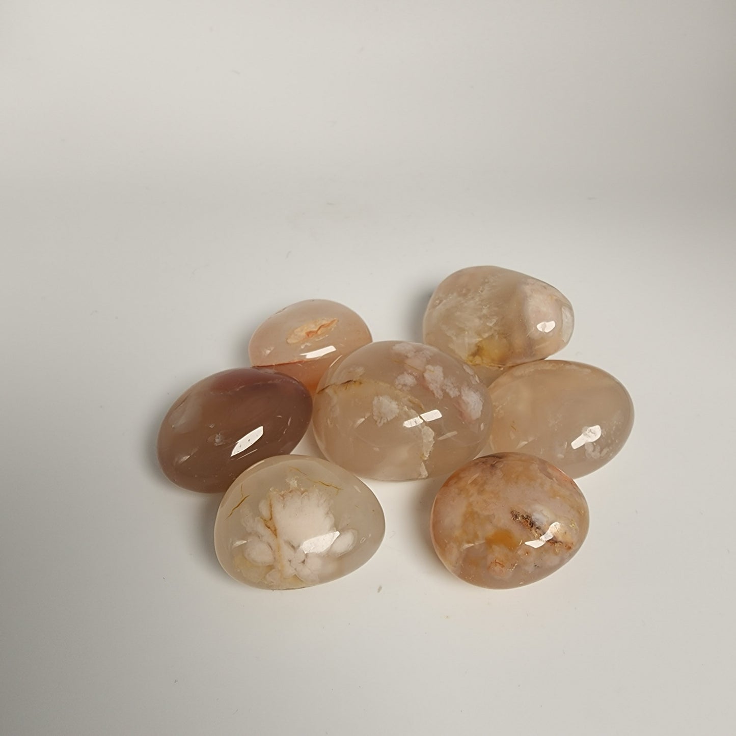 Flower Agate Tumbles