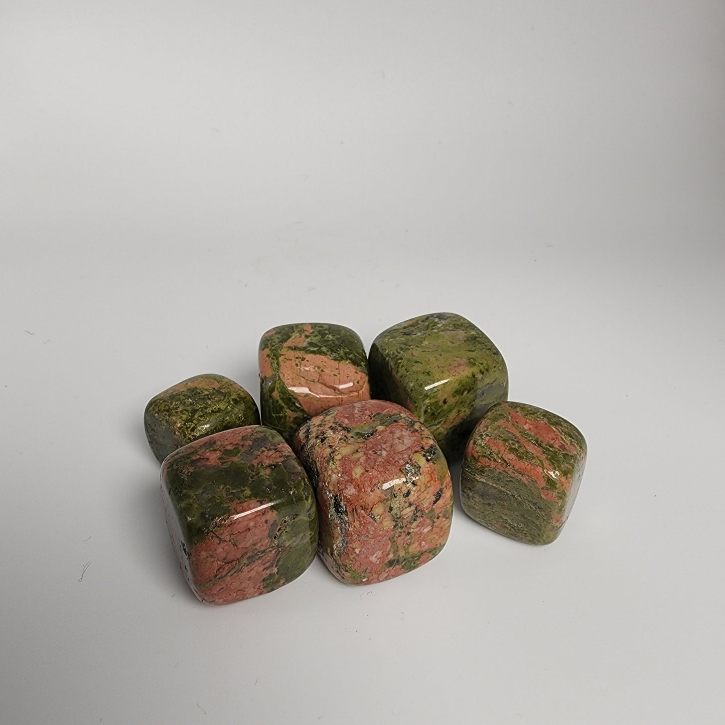 Unakite Tumble Cubes