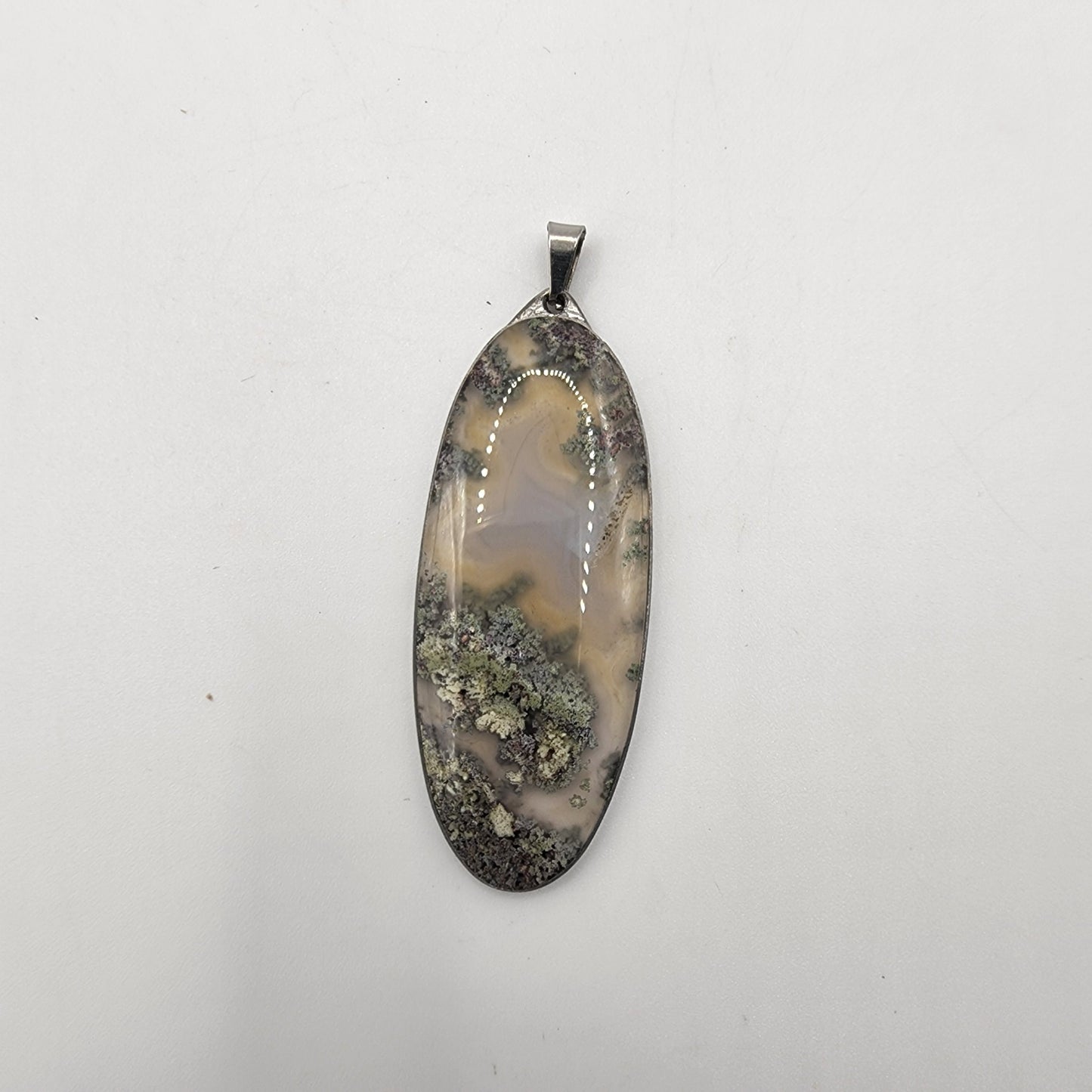 Moss Agate Pendant G