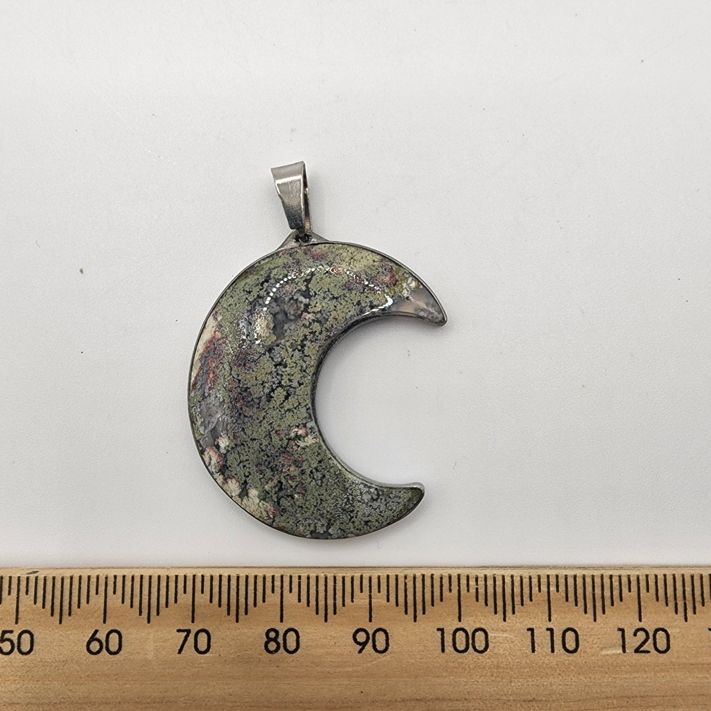 Moss Agate Pendant J