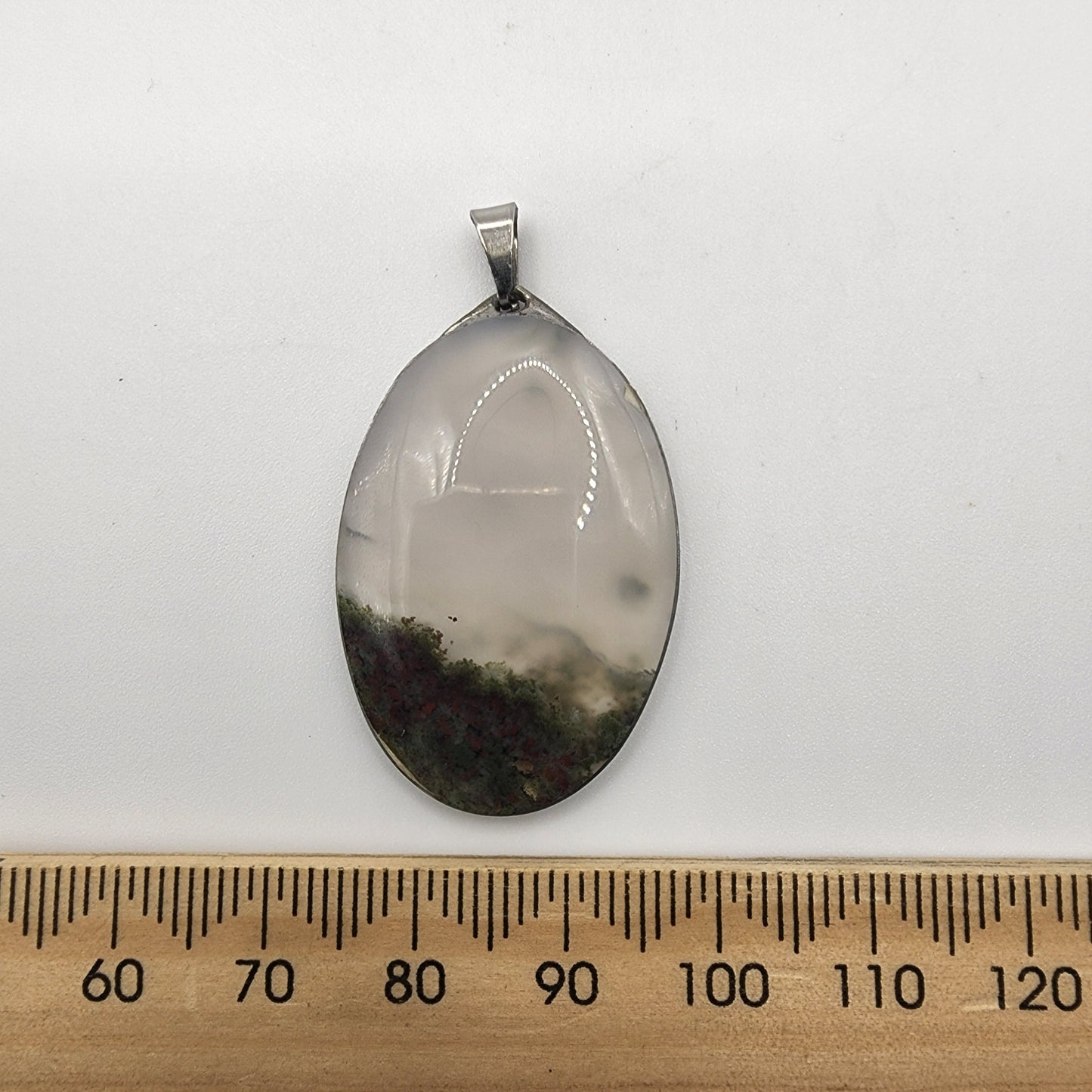 Moss Agate Pendant K