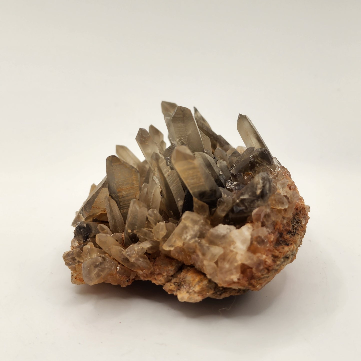 Smoky Quartz Cluster