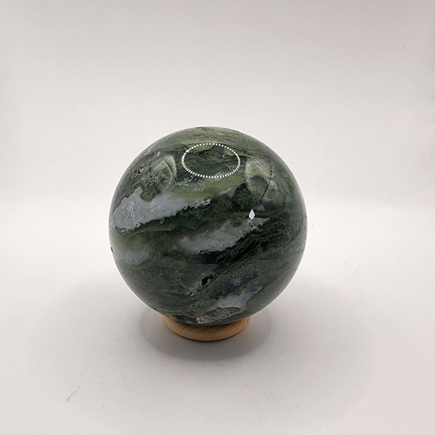 Moss Agate Sphere A