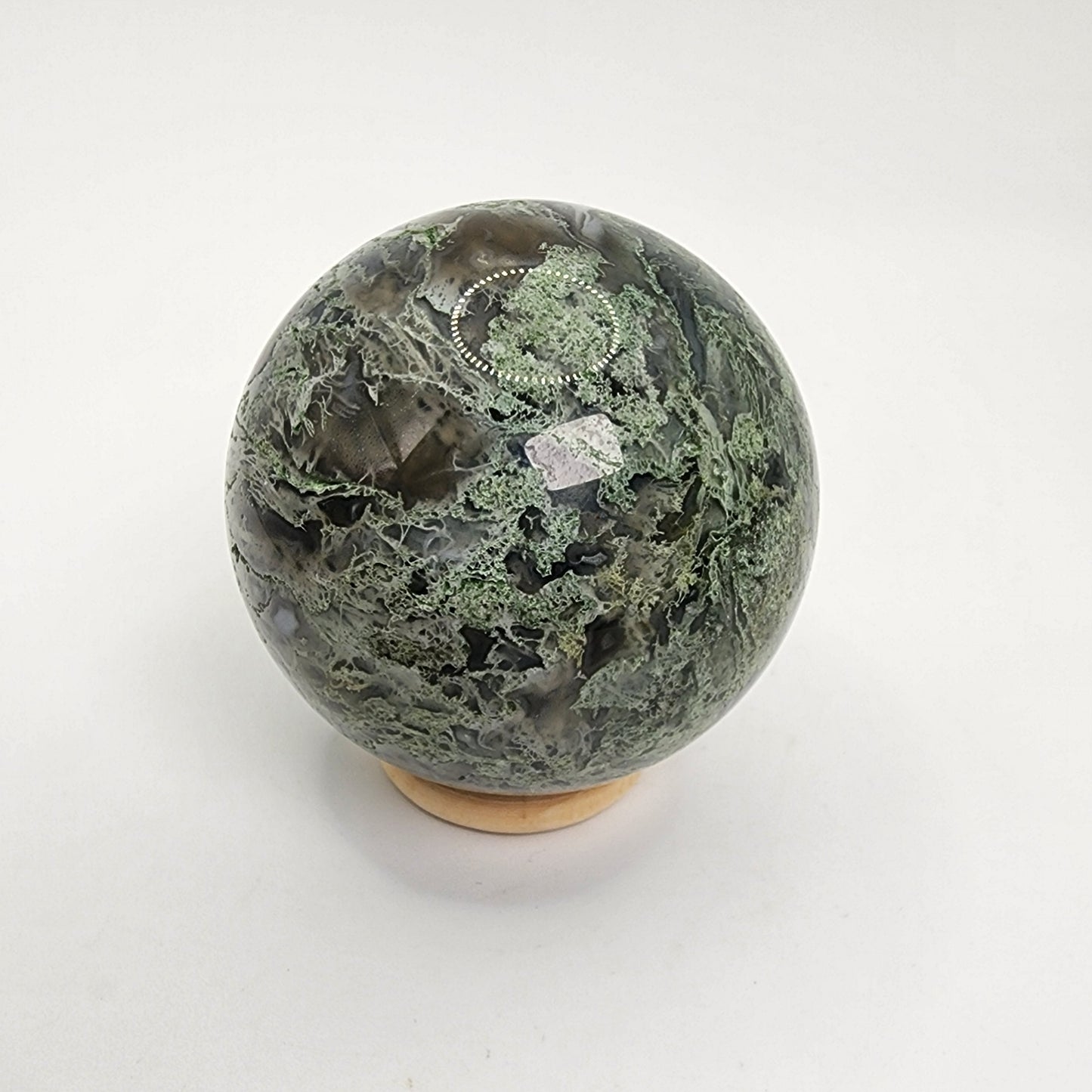 Moss Agate Sphere C