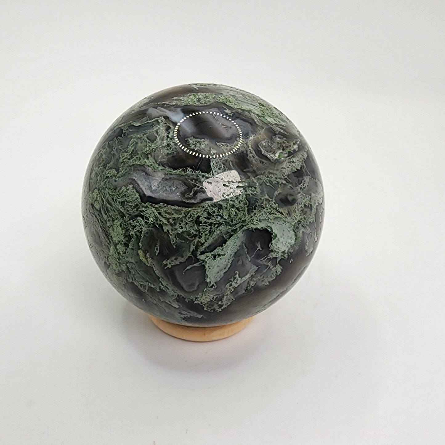 Moss Agate Sphere C