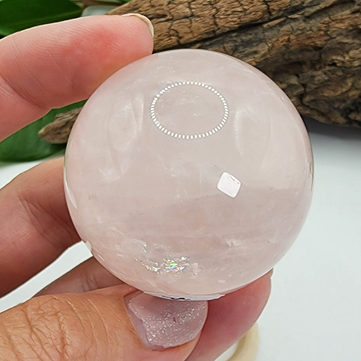 Rose Quartz Sphere B