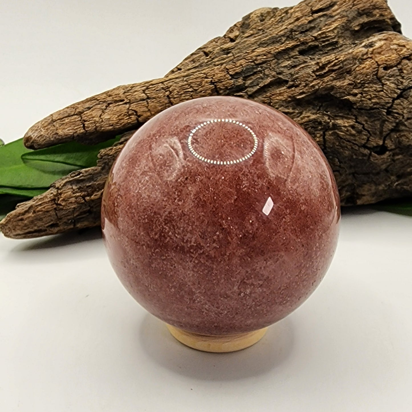 Strawberry Quartz Sphere B