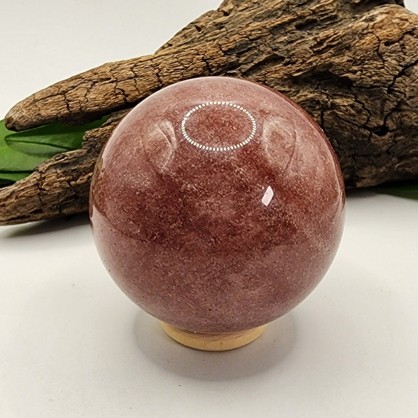 Strawberry Quartz Sphere B